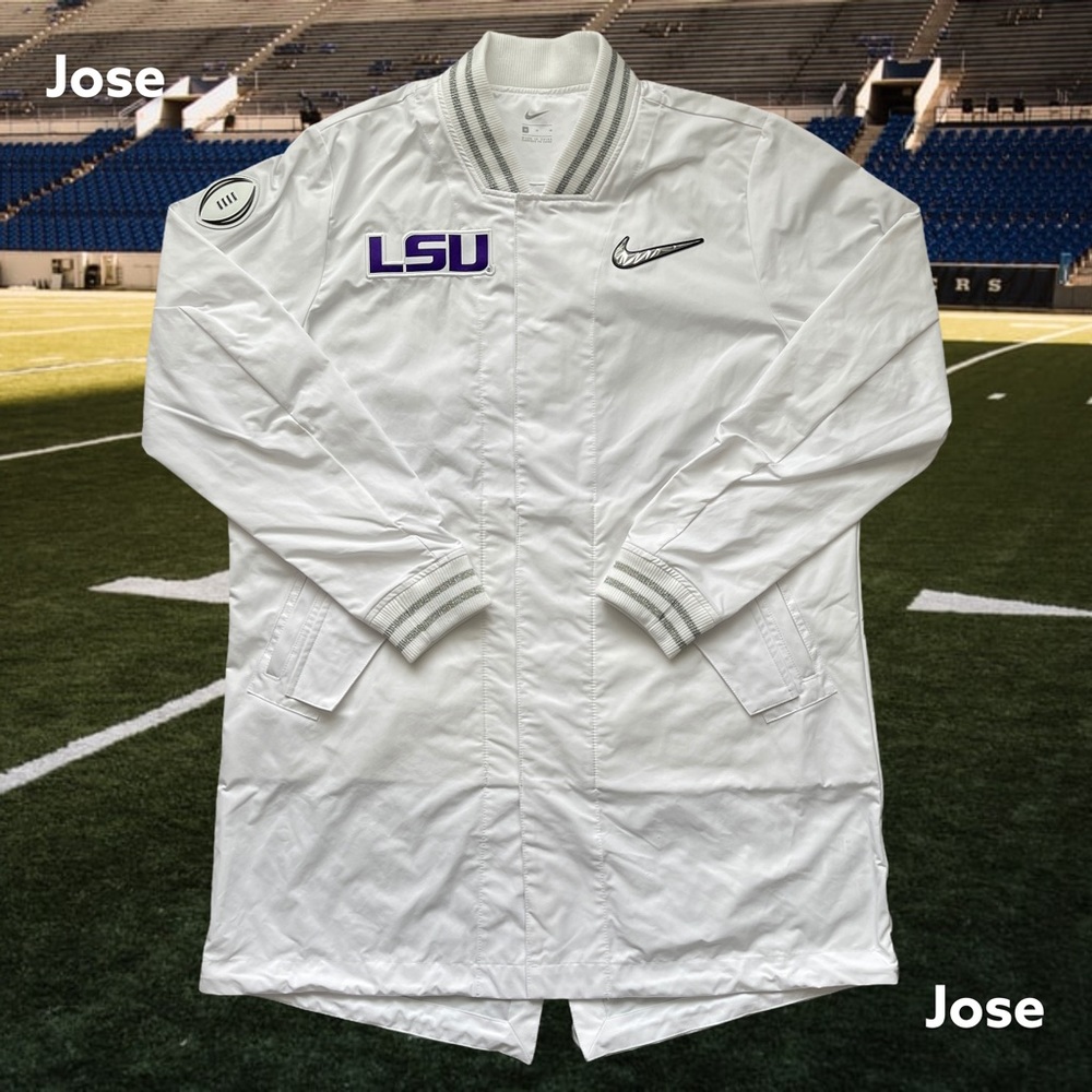 NIKE COLLEGE PLAYER LSU MENS JACKET LOUISIANA STAT